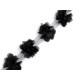 Chiffon flower trim on tulle width 60 mm - Cream lightest (9 Meters) Chiffon flower trim on tulle width 60 mm - Cream lightest (9 Meters)