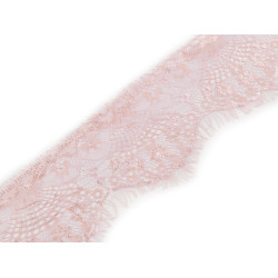Koronka francuska szerokość 90 mm - Pudrowy (3 Metry)