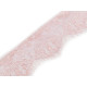 French lace trim width 90 mm - Red (3 Meters) French lace trim width 90 mm - Red (3 Meters)