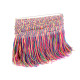 Bordo con frange, larghezza: 14 cm, neon - Multicolore (9 Metri) Bordo con frange, larghezza: 14 cm, neon - Multicolore (9 Metri)
