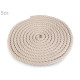 Twisted cotton cord / rope ø14 mm, macrame - Ecru light (5 Meters) Twisted cotton cord / rope ø14 mm, macrame - Ecru light (5 Meters)