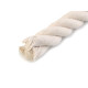 Twisted cotton cord / rope ø14 mm, macrame - Ecru light (5 Meters) Twisted cotton cord / rope ø14 mm, macrame - Ecru light (5 Meters)