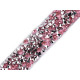 Iron on rhinestone trimming braid width 15 mm - Red (9 Meters) Iron on rhinestone trimming braid width 15 mm - Red (9 Meters)