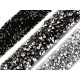 Iron on rhinestone trimming braid width 15 mm - Red (9 Meters) Iron on rhinestone trimming braid width 15 mm - Red (9 Meters)