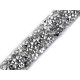 Iron on rhinestone trimming braid width 15 mm - Red (9 Meters) Iron on rhinestone trimming braid width 15 mm - Red (9 Meters)
