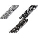 Iron on rhinestone trimming braid width 15 mm - Red (9 Meters) Iron on rhinestone trimming braid width 15 mm - Red (9 Meters)