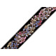 Jacquard ribbon costume trim with sequins width 45 mm velvet imitation - As pictured (1 Meter) Jacquard ribbon costume trim with sequins width 45 mm velvet imitation - As pictured (1 Meter)