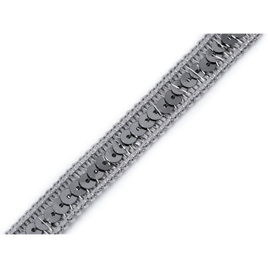 Taśma z cekinami szerokość 12 mm - Złoty jasny (54 Metry) Taśma z cekinami szerokość 12 mm - Złoty jasny (54 Metry)