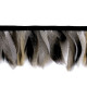 Trimming braid - duck feathers, 6-8 cm - Natural (1 Meter) Trimming braid - duck feathers, 6-8 cm - Natural (1 Meter)
