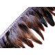 Prýmek - kohoutí peří 14-16 cm - Šedá paloma (1 Metr) Prýmek - kohoutí peří 14-16 cm - Šedá paloma (1 Metr)