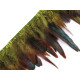 Prýmek - kohoutí peří 14-16 cm - Šedá paloma (1 Metr) Prýmek - kohoutí peří 14-16 cm - Šedá paloma (1 Metr)