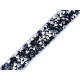 Iron-on rhinestone trimming width 12 mm - Multicolor (27 Meters) Iron-on rhinestone trimming width 12 mm - Multicolor (27 Meters)