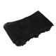 Embroidered trim on organza width 15 cm - White (1 Meter) Embroidered trim on organza width 15 cm - White (1 Meter)