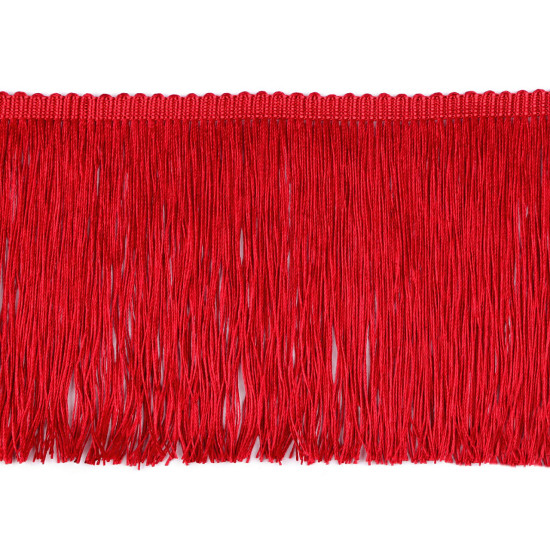 Fringe - shiny, dense, width 15.5 cm - Gold lt. (9 Meters) Fringe - shiny, dense, width 15.5 cm - Gold lt. (9 Meters)