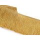 Fringe - shiny, dense, width 15.5 cm - Gold lt. (9 Meters) Fringe - shiny, dense, width 15.5 cm - Gold lt. (9 Meters)