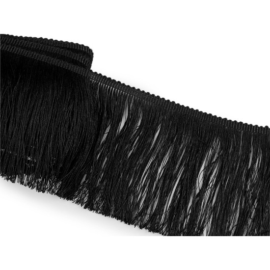 Fringe - shiny, dense, width 15.5 cm - Gold lt. (9 Meters) Fringe - shiny, dense, width 15.5 cm - Gold lt. (9 Meters)