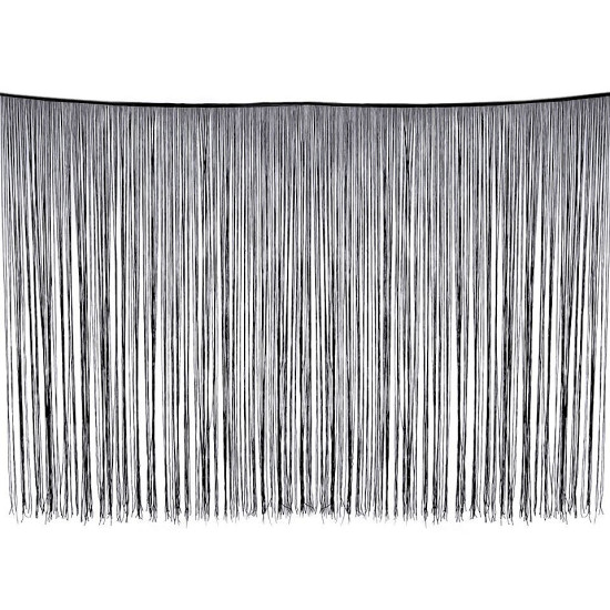 Frędzle ekstra długie 78 cm - Czarny (1 Metr) Frędzle ekstra długie 78 cm - Czarny (1 Metr)