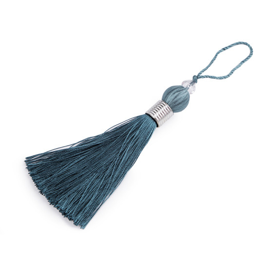 Ciucuri decorativi, 24 cm - Negru (1 Bucată) Ciucuri decorativi, 24 cm - Negru (1 Bucată)