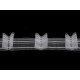 Taśma firanowa szerokość 50 mm podwójna zakładka - Transparent (50 Metry) Taśma firanowa szerokość 50 mm podwójna zakładka - Transparent (50 Metry)