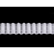 Universal pinch pleat dapery tape width 25 mm - White (100 Meters) Universal pinch pleat dapery tape width 25 mm - White (100 Meters)