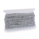 Iron-on trimming braid with rhinestones width 10 mm - Crystal ab (1 Meter) Iron-on trimming braid with rhinestones width 10 mm - Crystal ab (1 Meter)