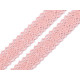 Cotton bobbin lace trim / insert, width 27 mm - Powder (1 Meter) Cotton bobbin lace trim / insert, width 27 mm - Powder (1 Meter)