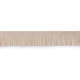 Frędzle bawełniane szerokość 25 mm - White (1 Metr) Frędzle bawełniane szerokość 25 mm - White (1 Metr)