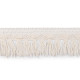 Frędzle bawełniane / koronka szerokość 55 mm - Naturalny jasny (1 Metr) Frędzle bawełniane / koronka szerokość 55 mm - Naturalny jasny (1 Metr)