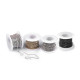 Rhinestone chain / trimming width 2 mm - Crystal ab (9 Meters) Rhinestone chain / trimming width 2 mm - Crystal ab (9 Meters)