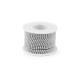 Imitation pearl chain trim / braid width 2.5 mm - Pearl (1 Meter) Imitation pearl chain trim / braid width 2.5 mm - Pearl (1 Meter)