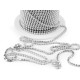 Imitation pearl chain trim / braid width 2 mm - Pearl (1 Meter) Imitation pearl chain trim / braid width 2 mm - Pearl (1 Meter)
