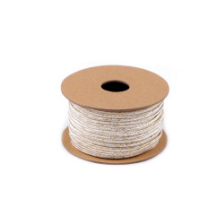 Soutache braid 3 mm - Gold lt. (100 Meters)