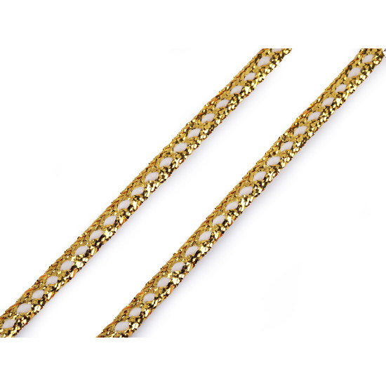 Galon cu lurex latime 5 mm - Alb (25 Metri) Galon cu lurex latime 5 mm - Alb (25 Metri)