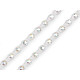 Crystal rhinestone chain / trimming ø4 mm - Crystal (9 Meters) Crystal rhinestone chain / trimming ø4 mm - Crystal (9 Meters)