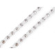 Crystal rhinestone chain / trimming ø4 mm - Crystal (9 Meters) Crystal rhinestone chain / trimming ø4 mm - Crystal (9 Meters)