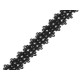 Taśma dekoracyjna szerokość 22 mm - Czarny (18 Metry) Taśma dekoracyjna szerokość 22 mm - Czarny (18 Metry)