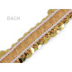 Elastic trimming braid, width 20 mm - Black (1 Meter) Elastic trimming braid, width 20 mm - Black (1 Meter)