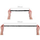 Elastic trimming braid, width 20 mm - Black (1 Meter) Elastic trimming braid, width 20 mm - Black (1 Meter)
