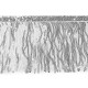 Flitrové třásně / prýmek šíře 15 cm - Pudrová (18 Metry) Flitrové třásně / prýmek šíře 15 cm - Pudrová (18 Metry)