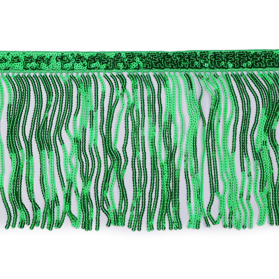 Flitrové třásně / prýmek šíře 15 cm - Pudrová (18 Metry) Flitrové třásně / prýmek šíře 15 cm - Pudrová (18 Metry)