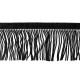 Flitrové strapce / prámik šírka 10 cm - Čierna (1 Meter) Flitrové strapce / prámik šírka 10 cm - Čierna (1 Meter)