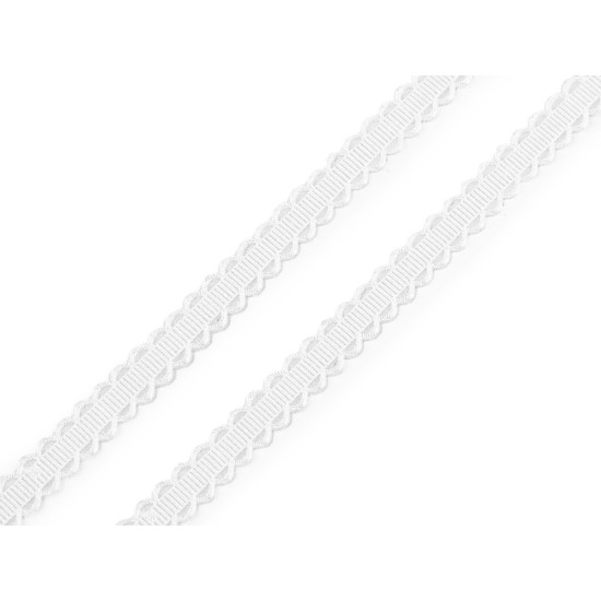 Liseré/galon satiné, largeur 10 mm - Bleu lumineux (1 Mètre) Liseré/galon satiné, largeur 10 mm - Bleu lumineux (1 Mètre)