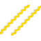 Bandă zig-zag 3,5 mm - Galben (140 Metri)