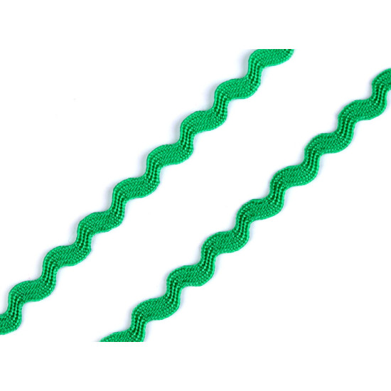 Ric rac ribbon, width 3.5 mm - Red (28 Meters) Ric rac ribbon, width 3.5 mm - Red (28 Meters)