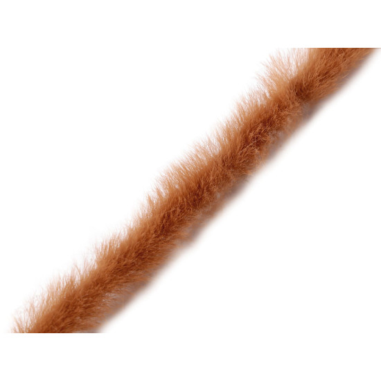 Artifical fur trimming to sew-on, flat, width 1.5 cm - Cream lightest (1 Meter) Artifical fur trimming to sew-on, flat, width 1.5 cm - Cream lightest (1 Meter)