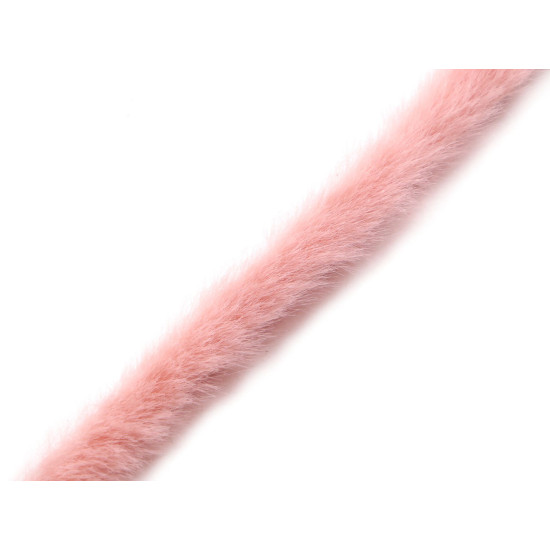 Artifical fur trimming to sew-on, flat, width 1.5 cm - Cream lightest (1 Meter) Artifical fur trimming to sew-on, flat, width 1.5 cm - Cream lightest (1 Meter)