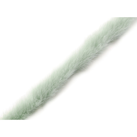 Artifical fur trimming to sew-on, flat, width 1.5 cm - Cream lightest (1 Meter) Artifical fur trimming to sew-on, flat, width 1.5 cm - Cream lightest (1 Meter)