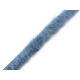 Artifical fur trimming to sew-on, flat, width 1.5 cm - Cream lightest (1 Meter) Artifical fur trimming to sew-on, flat, width 1.5 cm - Cream lightest (1 Meter)