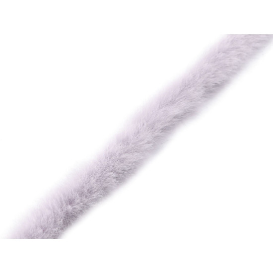 Artifical fur trimming to sew-on, flat, width 1.5 cm - Cream lightest (1 Meter) Artifical fur trimming to sew-on, flat, width 1.5 cm - Cream lightest (1 Meter)