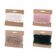 Artifical fur trimming to sew-on, flat, width 2 cm - Creamy light (10 Pieces) Artifical fur trimming to sew-on, flat, width 2 cm - Creamy light (10 Pieces)